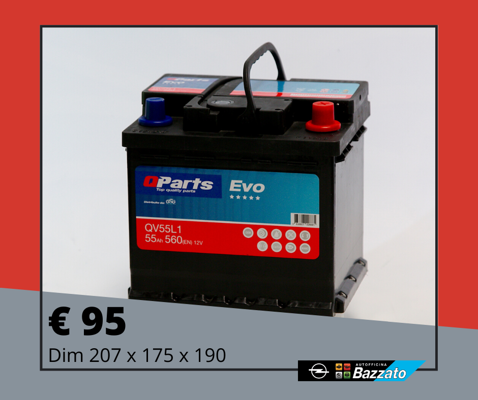 Batteria Qparts Evo 55AH