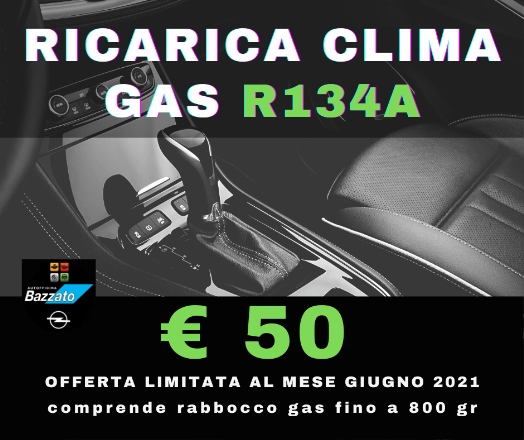 Ricarica clima auto con Gas R134A